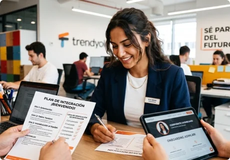 Plan de onboarding: cómo diseñar la incorporación de un nuevo colaborador en sus primeros 90 días