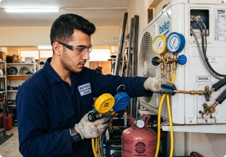 Cómo cargar gas refrigerante a un aire acondicionado correctamente