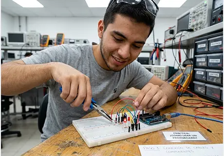 Cómo usar un protoboard: partes, conexiones y tu primer montaje sin errores