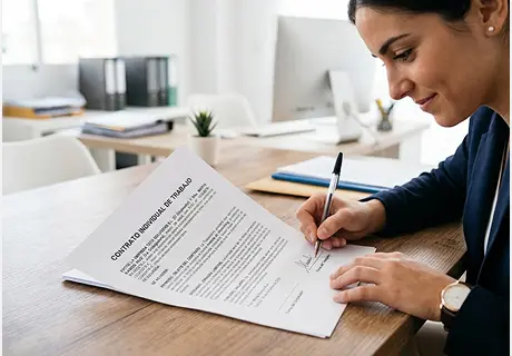 El contrato de trabajo: qué es, tipos y qué debe incluir