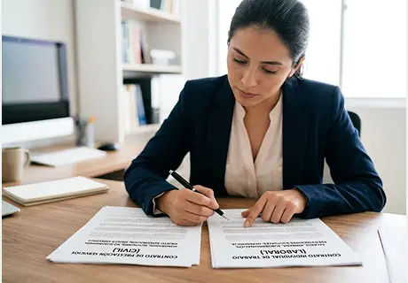 Diferencia entre contrato civil y laboral: cuál te conviene
