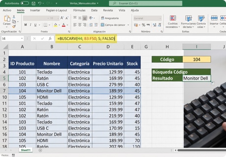 BUSCARV en Excel: guía paso a paso con ejemplos prácticos