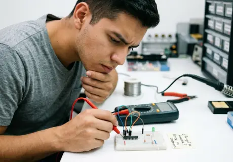 Errores comunes en circuitos digitales: cómo probar un montaje con compuertas lógicas y encontrar la falla