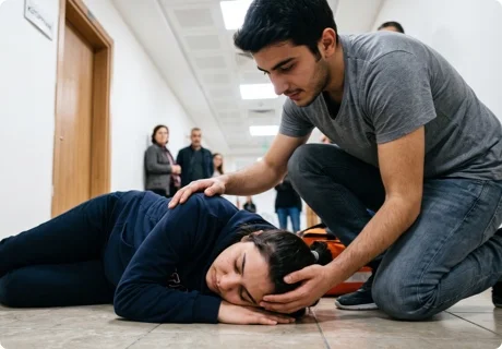 Qué hacer ante una convulsión en el trabajo, el aula o el cuidado: la actuación correcta y los mitos que hacen daño