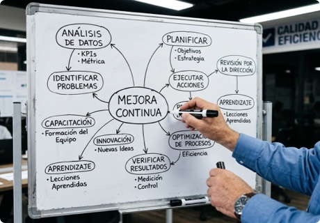 Mejora continua en procesos operativos: cómo implementar el ciclo PHVA sin frenar la operación