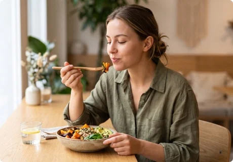 Qué es mindful eating (alimentación consciente): guía completa para empezar