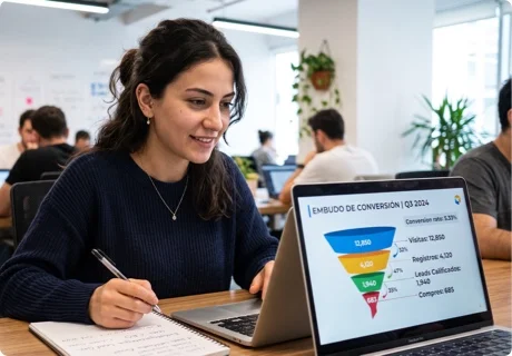 Embudo de conversión: qué es, sus etapas y cómo detectar dónde pierdes clientes potenciales