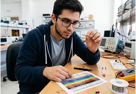 Código de colores de resistencias: cómo leerlas paso a paso