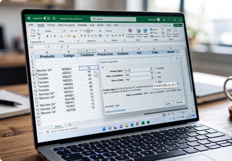 Función SI en Excel: cómo usarla con ejemplos (incluye SI anidado, Y, O)