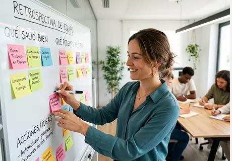 Cómo hacer una retrospectiva de equipo: formatos, preguntas y cómo convertirla en mejoras reales