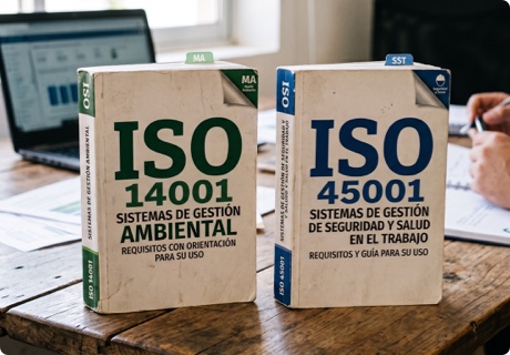 ISO 14001 vs ISO 45001: diferencias y cómo se integran en un sistema de gestión