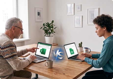 Excel vs Google Sheets: diferencias, ventajas y cuál te conviene aprender