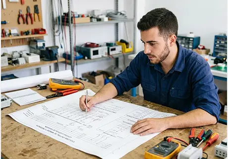 Cómo leer un plano eléctrico residencial: símbolos, circuitos y lo que debes verificar antes de instalar