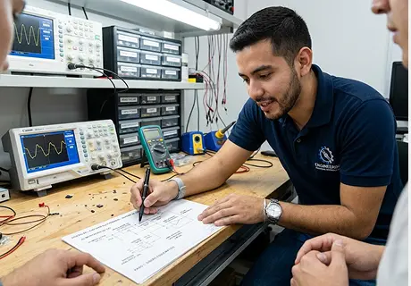 Cómo diseñar un circuito electrónico: método paso a paso con un proyecto real de luz automática