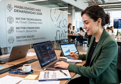 Las habilidades más demandadas en 2026, sector por sector