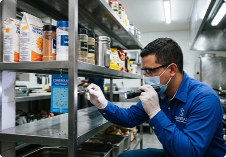 Control de plagas en establecimientos de alimentos: prevención y manejo