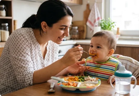 Alimentación complementaria según la OMS: qué recomienda la guía de 2023 y cómo aplicarla al acompañar a familias de bebés de 6 a 23 meses