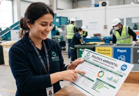 Política ambiental ISO 14001: qué debe incluir, cómo redactarla y un ejemplo para adaptar