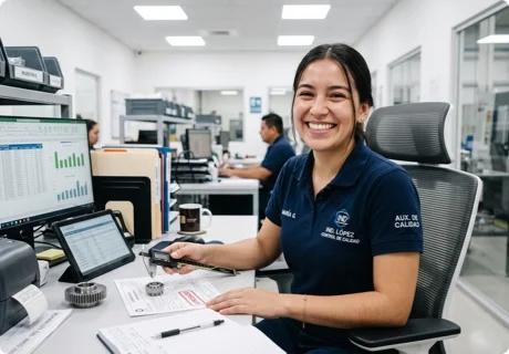Funciones de un auxiliar de calidad: qué hace, qué te piden y cómo conseguir tu primer empleo en calidad