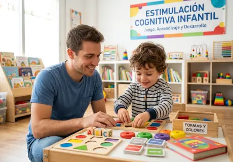 Estimulación cognitiva infantil de 0 a 3 años: actividades de memoria, atención, clasificación y seriación por edad