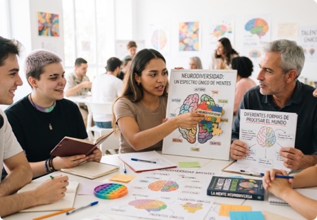 ¿Qué es la neurodiversidad? Concepto, mitos y enfoque inclusivo en el aula
