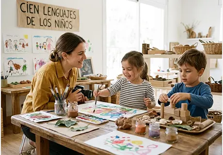 Método Reggio Emilia: qué es, principios y cómo aplicarlo en el aula