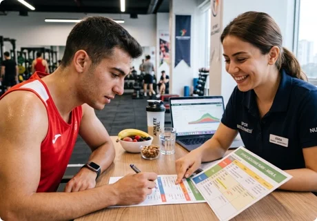Plan nutricional deportivo: cómo se construye paso a paso, de la evaluación del atleta al seguimiento (y qué le corresponde a cada rol)