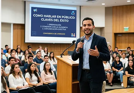 Cómo hablar en público sin que los nervios te dominen: técnicas para reuniones y presentaciones