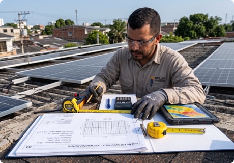 Cómo dimensionar un sistema solar: cuántos paneles necesitas