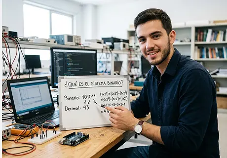 Qué es el sistema binario y por qué lo usan las computadoras