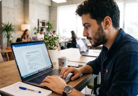 Cómo hacer un currículum en Word paso a paso: formato profesional, tablas y exportación a PDF