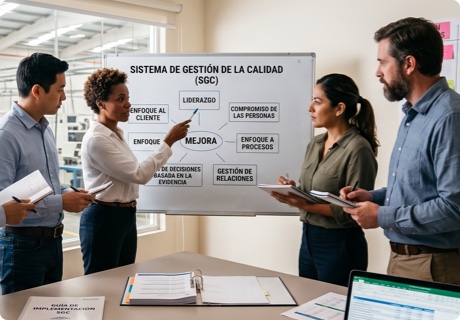 Los 7 principios de la gestión de la calidad según ISO 9001