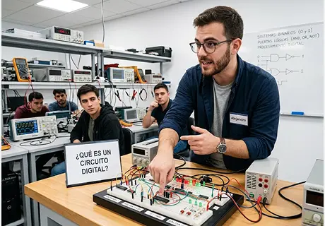 ¿Qué es un circuito digital y cómo funciona?