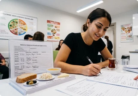 Recordatorio de 24 horas: cómo aplicarlo paso a paso y cómo combinarlo con la frecuencia de consumo