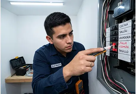 Fallas eléctricas comunes en una vivienda: cómo las diagnostica un electricista con el multímetro
