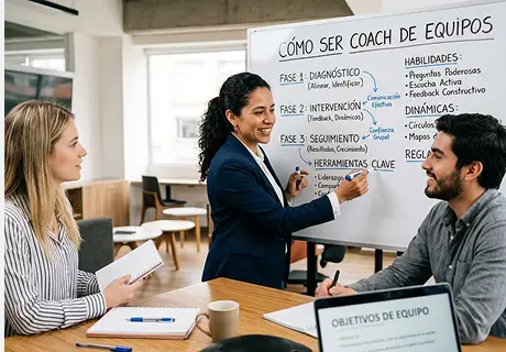 Cómo ser coach de equipos: qué hace, qué competencias te piden y la ruta para empezar a trabajar