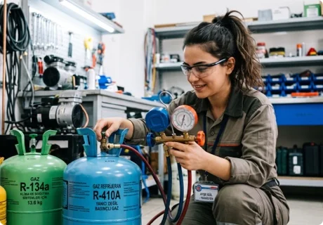 Tipos de gas refrigerante: clasificación, seguridad y cómo elegir el adecuado en instalaciones actuales