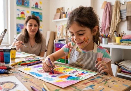 Arteterapia infantil: qué es, actividades plásticas para la expresión emocional y qué puede hacer quien no es arteterapeuta