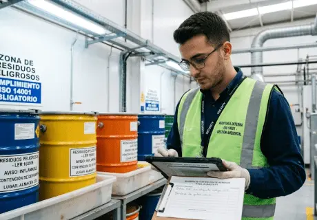 Auditoría interna ISO 14001: cómo se planifica, se ejecuta y se cierra, explicada para quien va a auditar