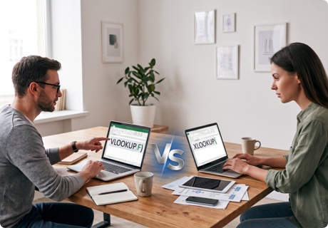 BUSCARV vs XLOOKUP: cuál usar y por qué (con ejemplos)