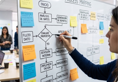 Mapeo de procesos: cómo levantar y documentar un proceso operativo paso a paso