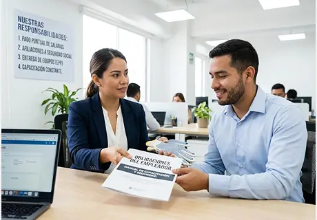 Obligaciones del empleador: seguridad, beneficios y prevención de riesgos