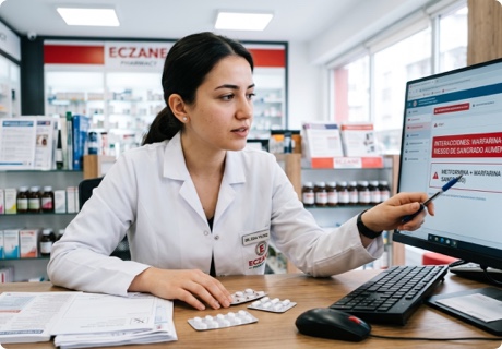 Interacciones medicamentosas y factores que modifican la respuesta: qué debe verificar el personal técnico antes de administrar