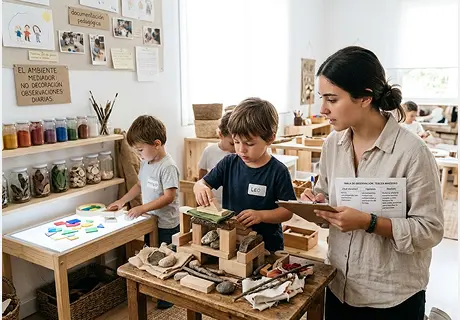 El ambiente como tercer maestro: qué significa en Reggio Emilia y cómo lo lee el docente co-investigador en su aula