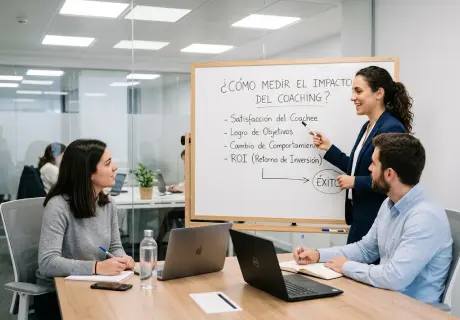 Cómo medir el impacto del coaching: indicadores de proceso, resultado y bienestar en procesos online