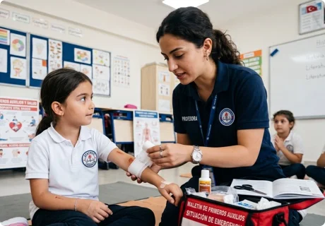 Primeros auxilios para docentes: las emergencias más frecuentes en el aula y lo que te pueden exigir como educador