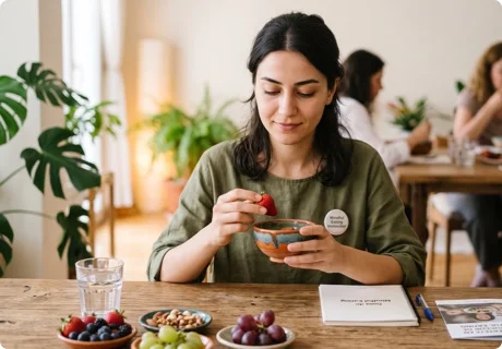 Cómo ser instructor de mindful eating: formación, competencias, límites del rol y primeros pasos