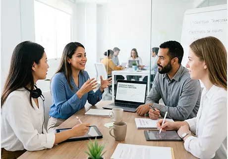 Comunicación en equipos de trabajo: roles, canales y hábitos para que tu equipo se entienda